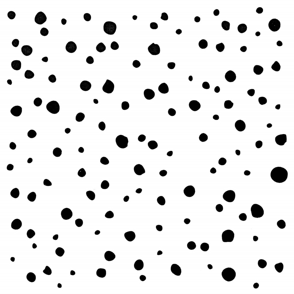 Stencil - Damaged Dots (6x6 inch)